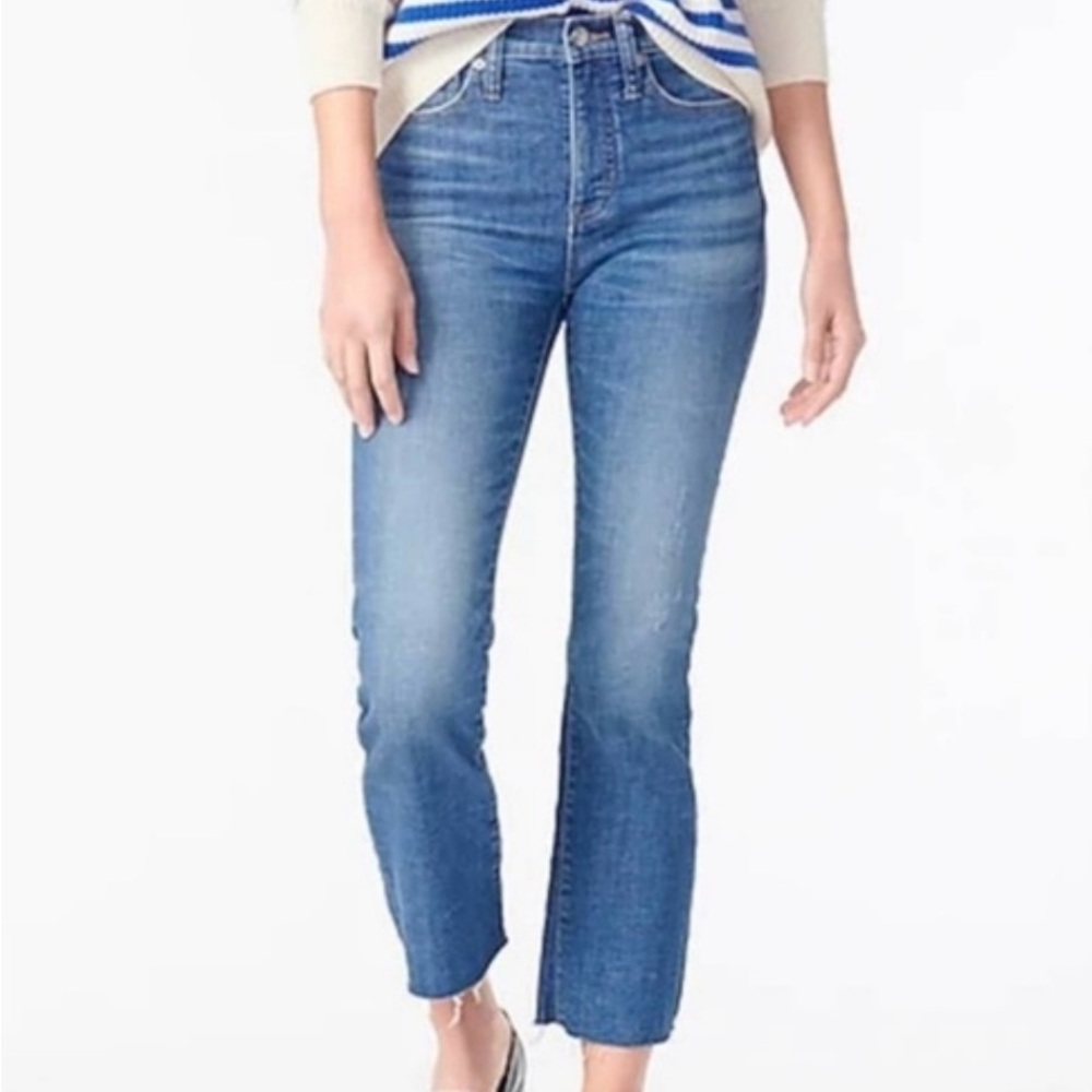 J.Crew Cropped Demi Bootcut Jeans